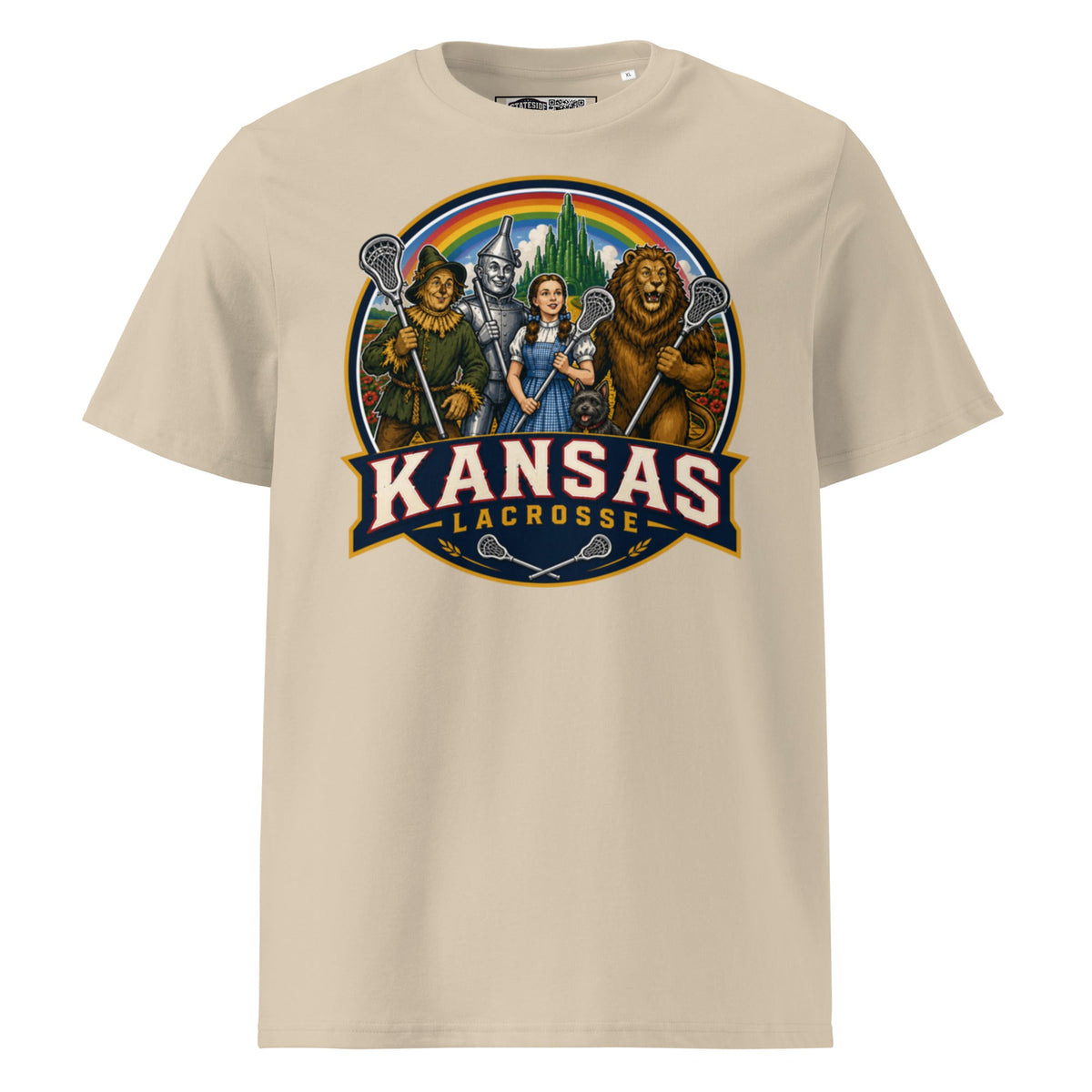 Kansas Lacrosse Unisex Organic Cotton T-Shirt product image 9