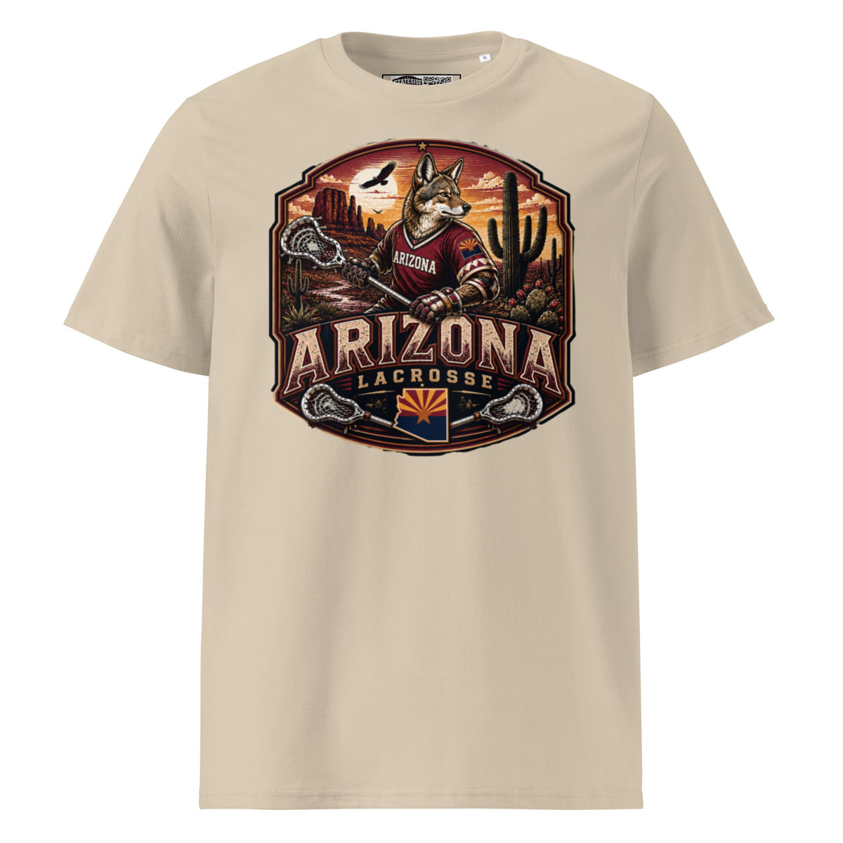 Arizona Lacrosse Unisex Organic Cotton T-Shirt product image 8