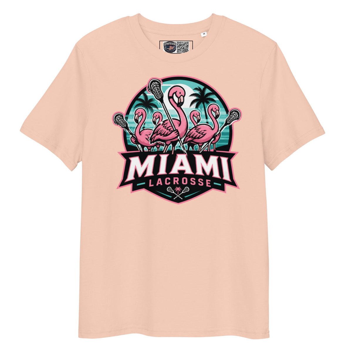Miami Lacrosse Unisex Organic Cotton T-Shirt product image 7