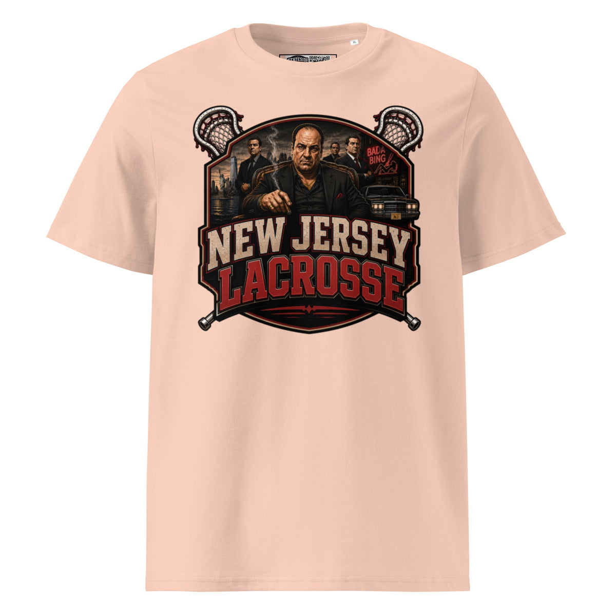 New Jersey Lacrosse Unisex Organic Cotton T-Shirt product image 9