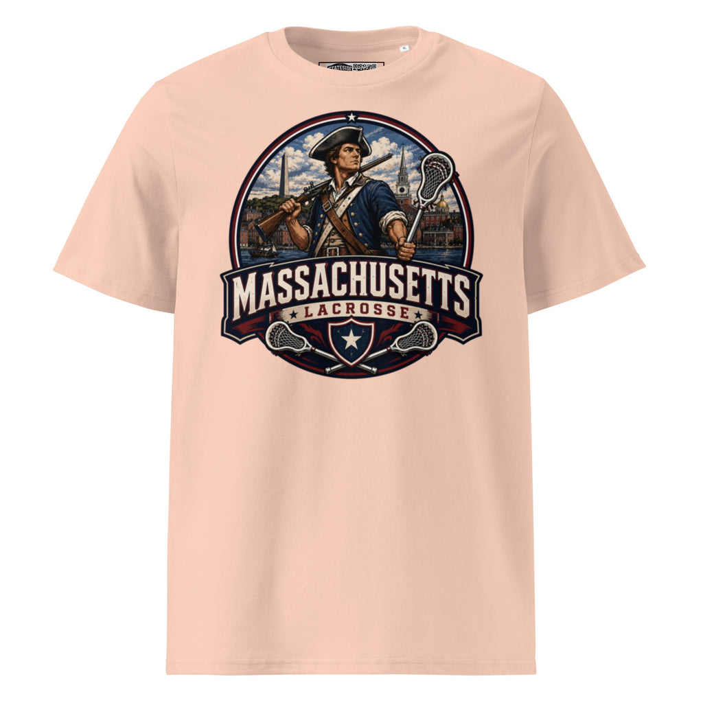 Massachusetts Lacrosse Unisex Organic Cotton T-Shirt product image 9
