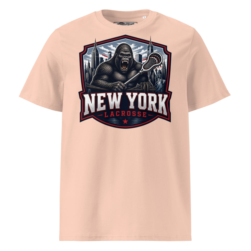 New York Lacrosse Unisex Organic Cotton T-Shirt product image 9