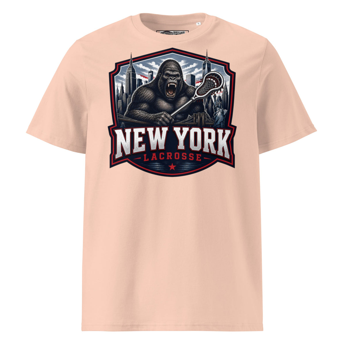 New York Lacrosse Unisex Organic Cotton T-Shirt product image 9