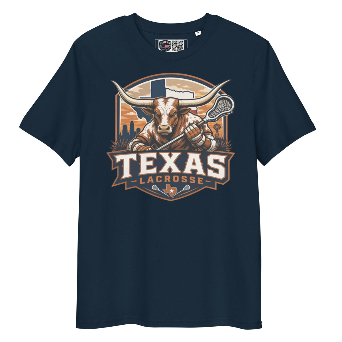 Texas Lacrosse Organic Cotton T-Shirt product image 3