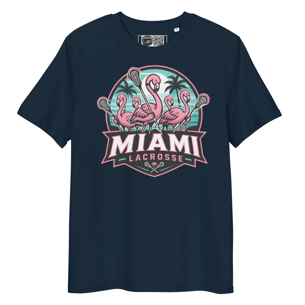 Miami Lacrosse Unisex Organic Cotton T-Shirt product image 3