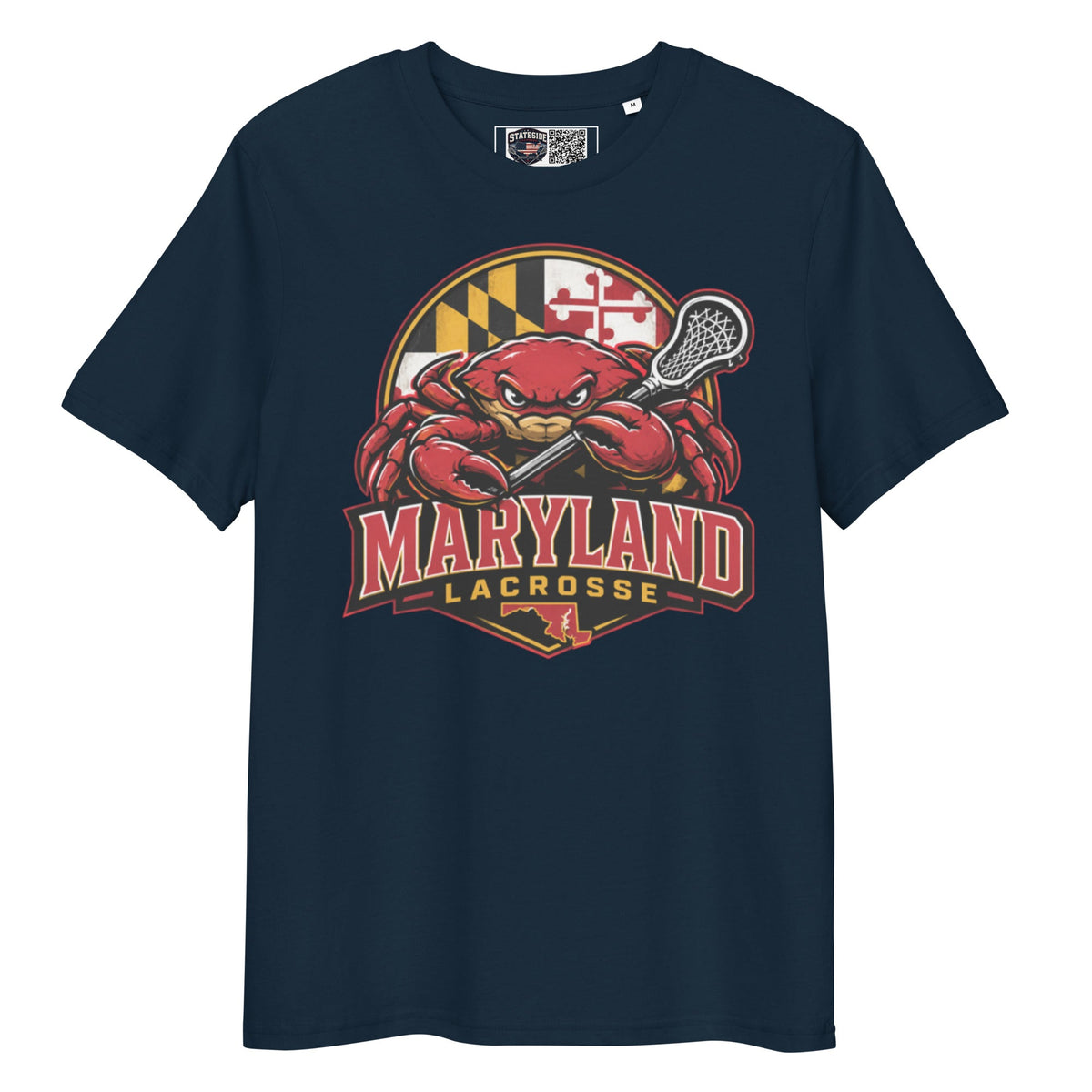 Maryland Lacrosse Unisex Organic Cotton T-Shirt product image 3