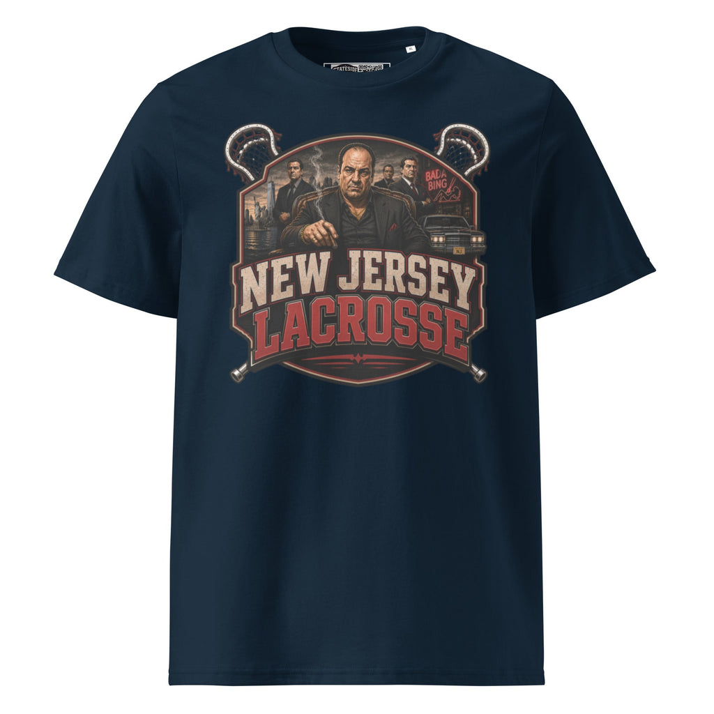 New Jersey Lacrosse Unisex Organic Cotton T-Shirt product image 2