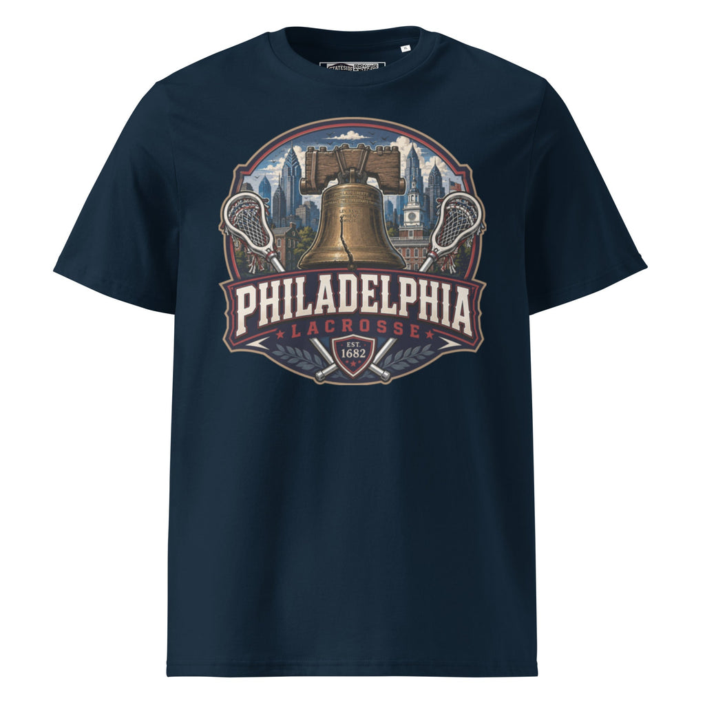 Philadelphia Lacrosse Unisex Organic Cotton T-Shirt product image 4