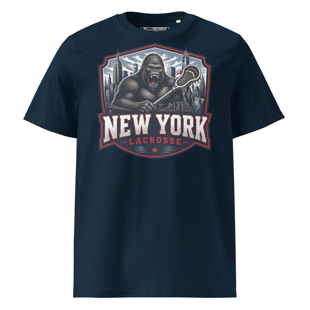 New York Lacrosse Unisex Organic Cotton T-Shirt product image 2