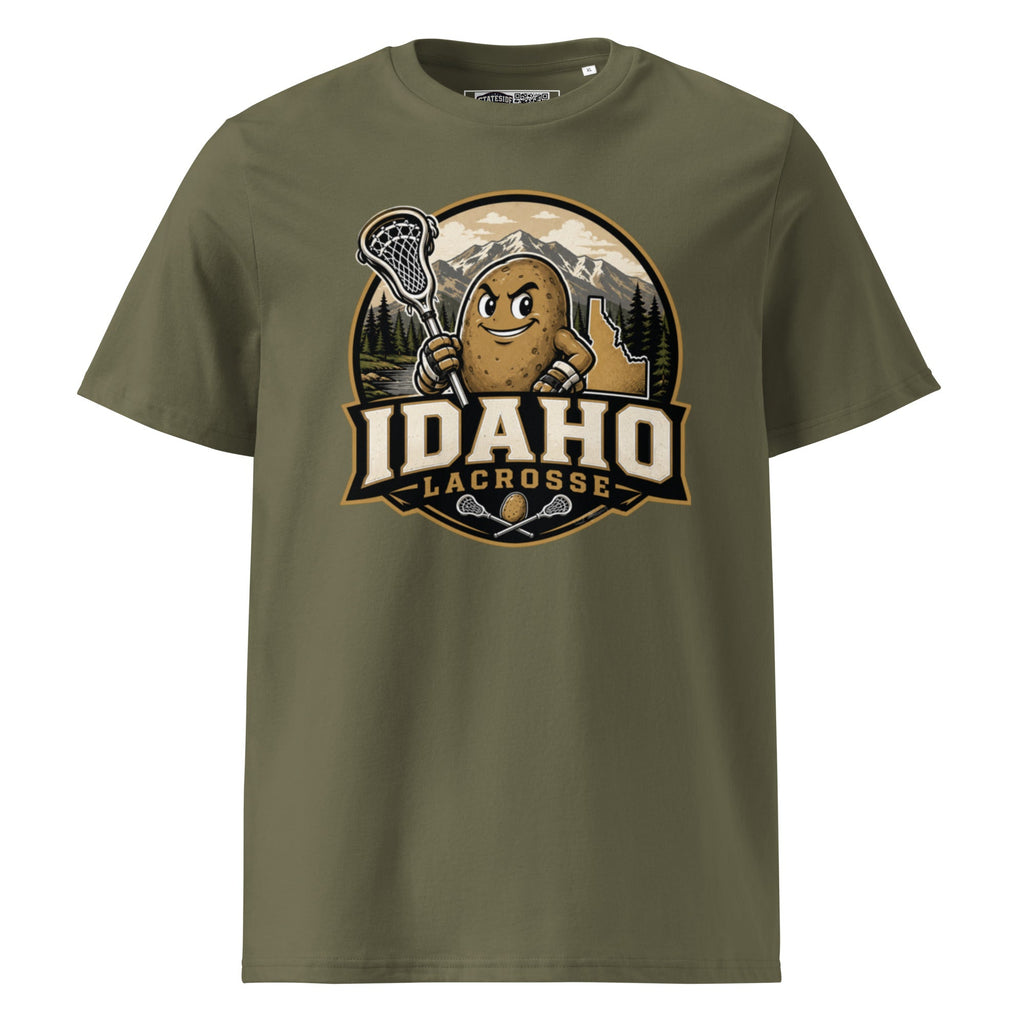 IOWA LACROSSE Unisex Organic Cotton Tee product image 5