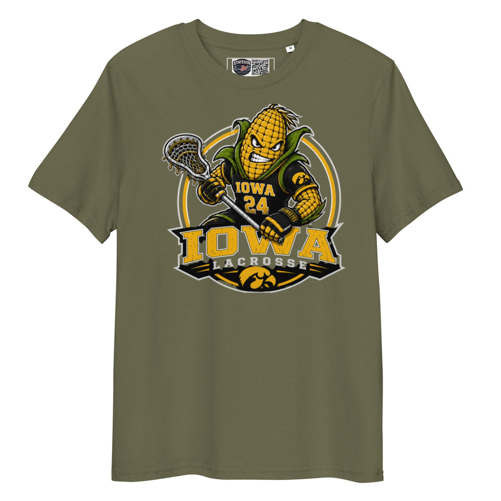 Iowa Lacrosse Unisex Organic Cotton T-Shirt product image 7