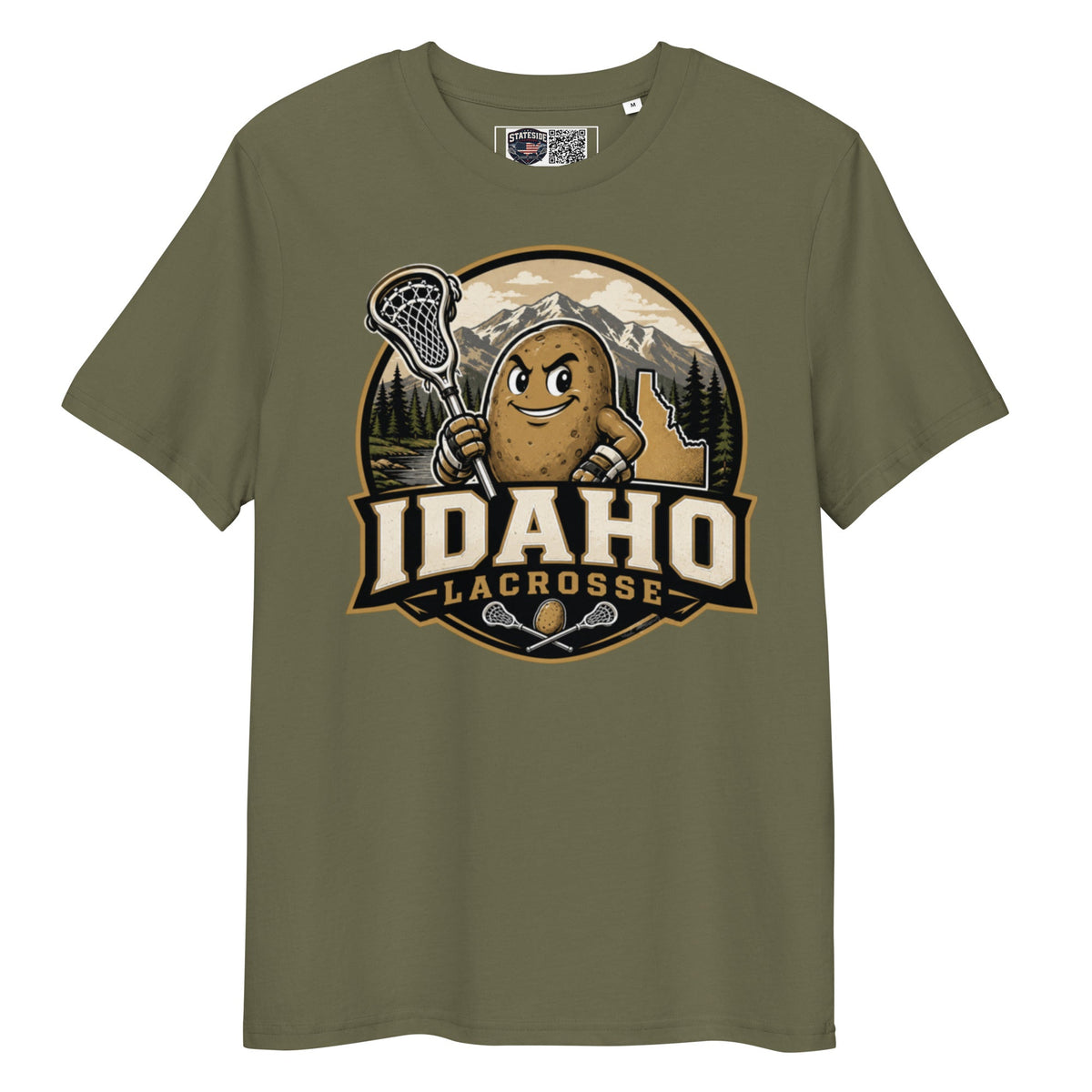 Idaho Lacrosse Unisex Organic Cotton T-Shirt product image 1