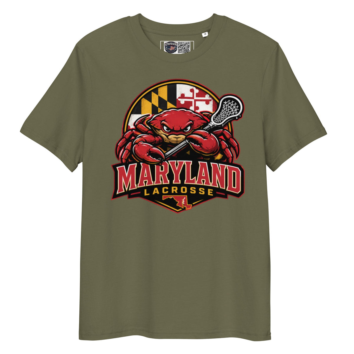 Maryland Lacrosse Unisex Organic Cotton T-Shirt product image 6