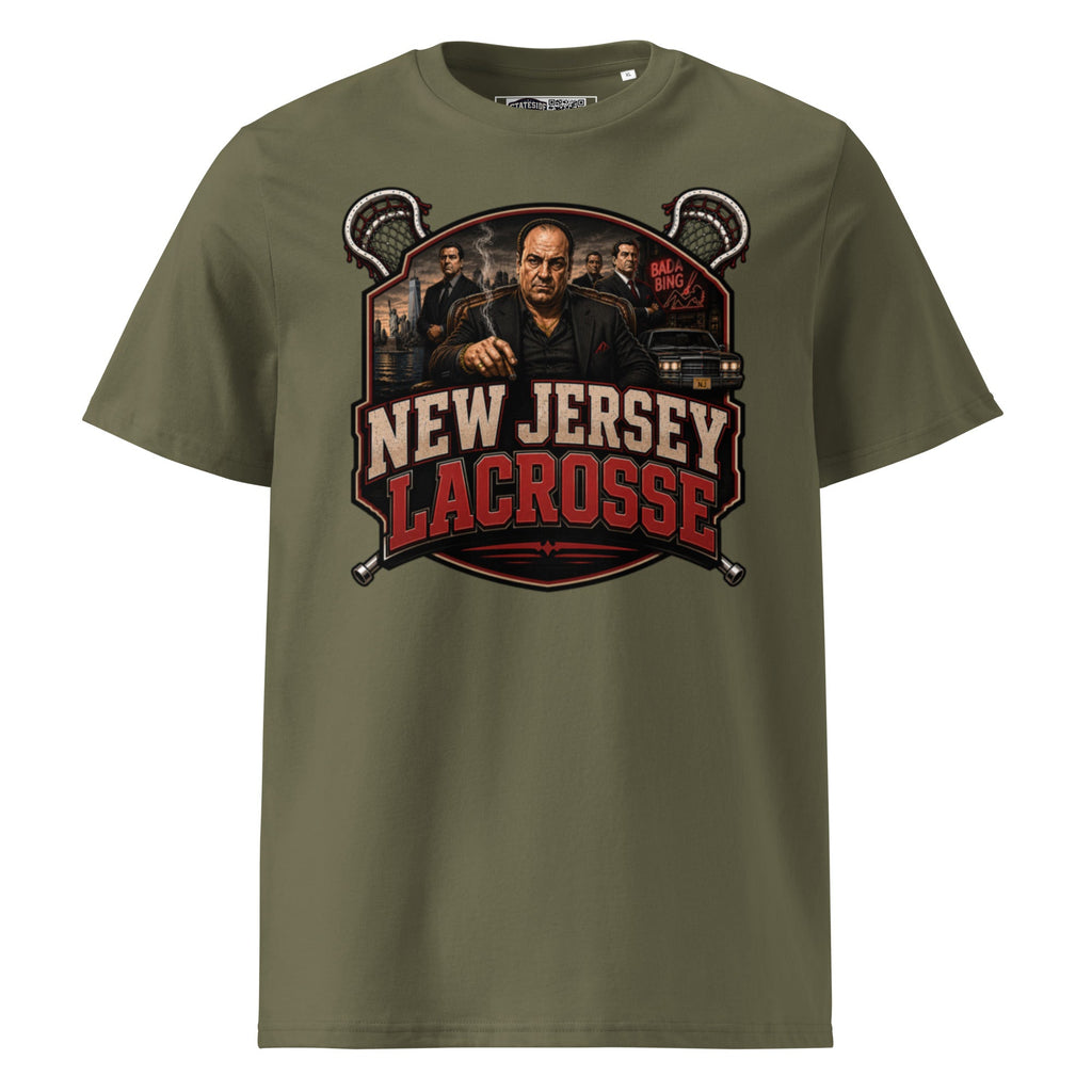 New Jersey Lacrosse Unisex Organic Cotton T-Shirt product image 7
