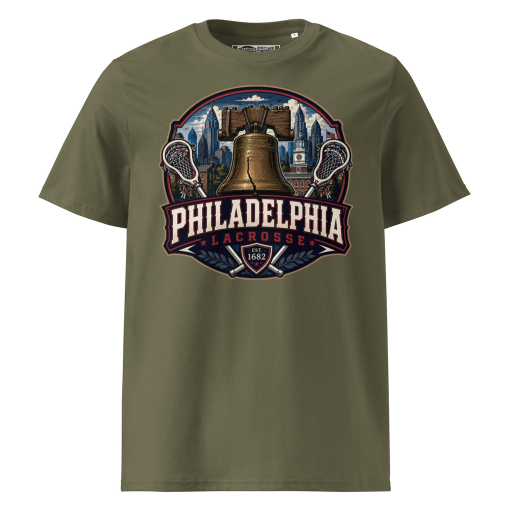 Philadelphia Lacrosse Unisex Organic Cotton T-Shirt product image 8