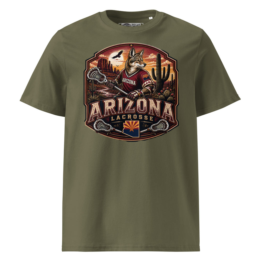 Arizona Lacrosse Unisex Organic Cotton T-Shirt product image 7