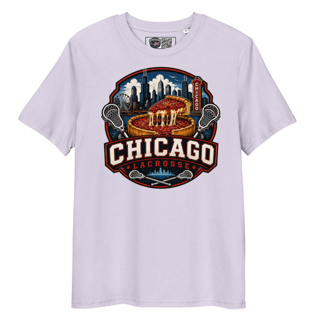 Chicago Lacrosse Organic Cotton T-Shirt product image 11