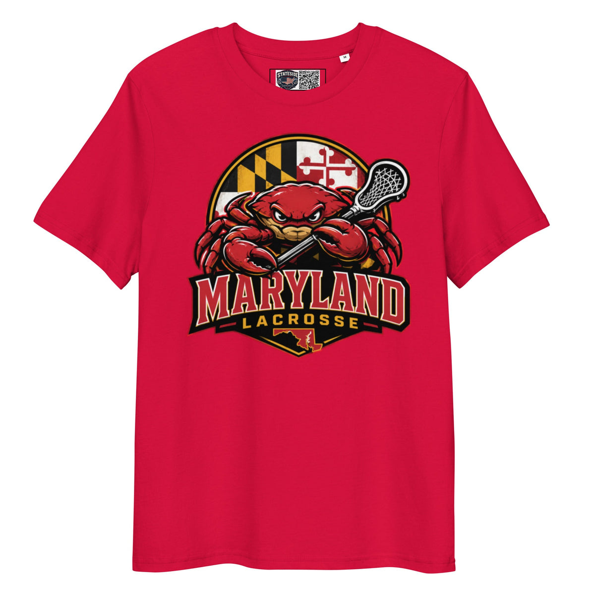 Maryland Lacrosse Unisex Organic Cotton T-Shirt product image 4