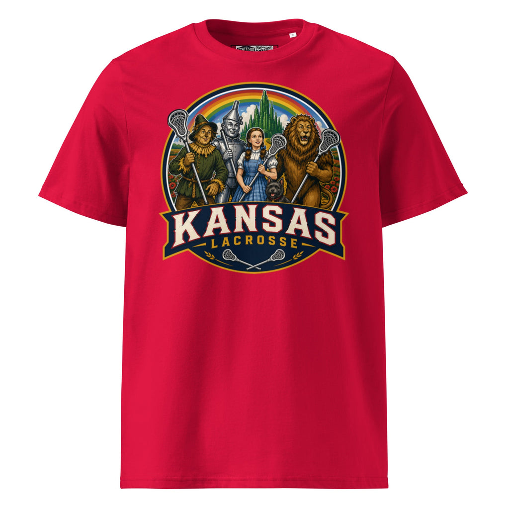 Kansas Lacrosse Unisex Organic Cotton T-Shirt product image 7