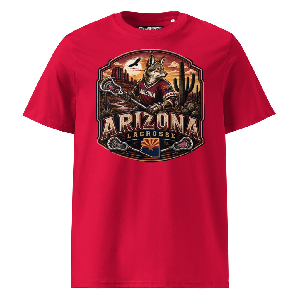 Arizona Lacrosse Unisex Organic Cotton T-Shirt product image 5