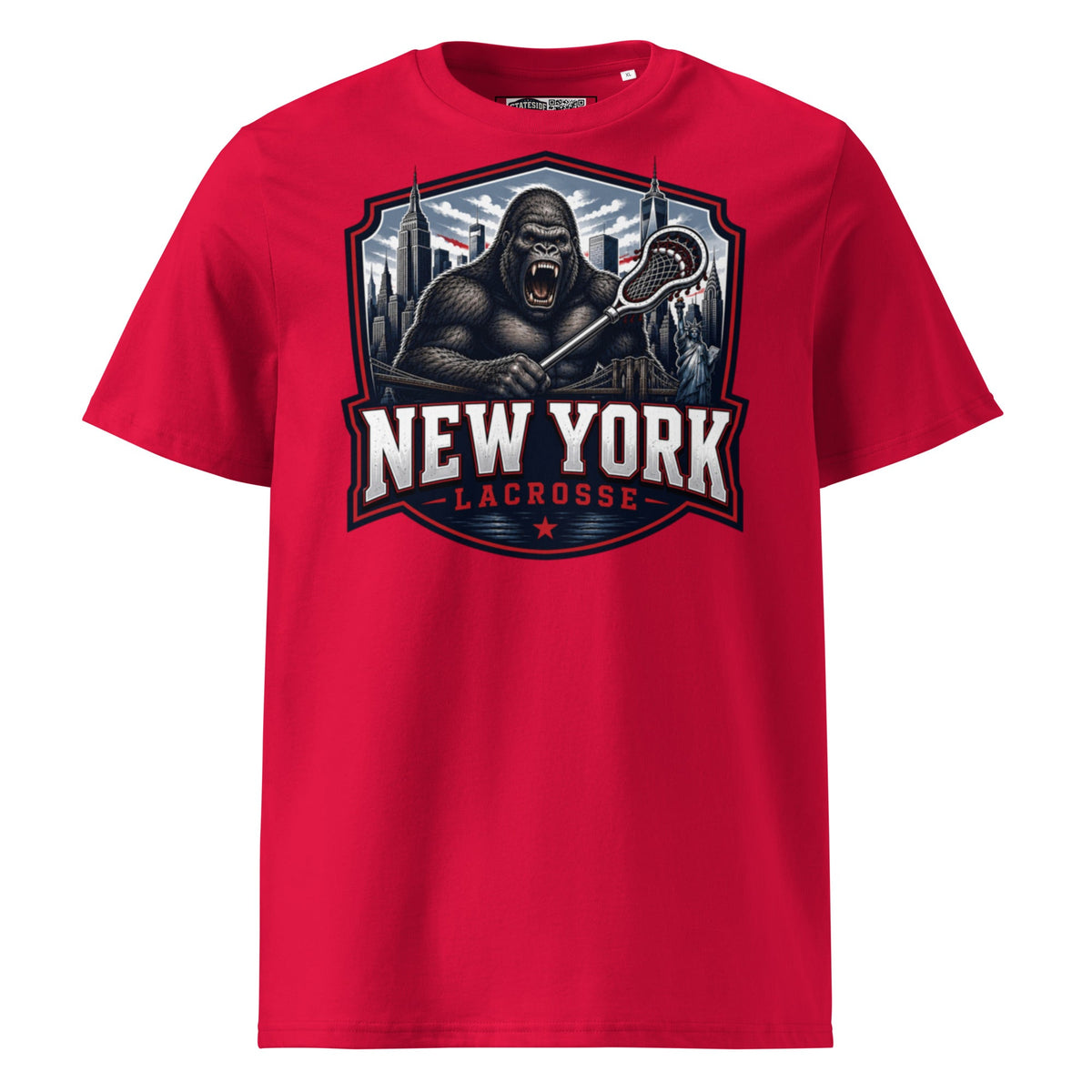 New York Lacrosse Unisex Organic Cotton T-Shirt product image 5