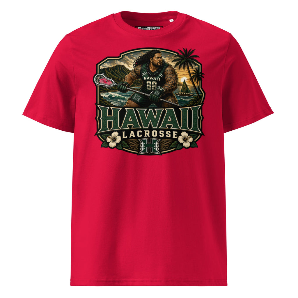 Hawaii Lacrosse Unisex Organic Cotton T-Shirt product image 6