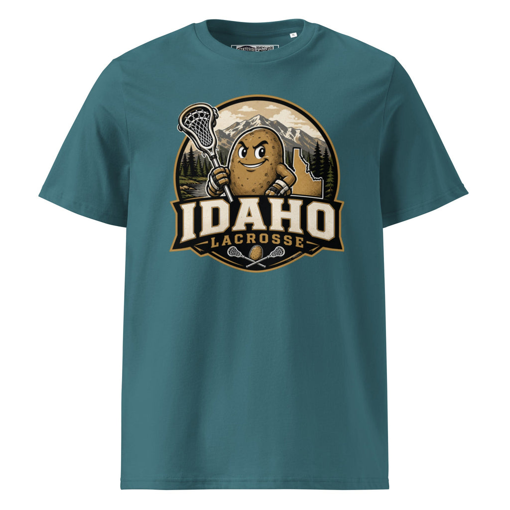 IOWA LACROSSE Unisex Organic Cotton Tee product image 4
