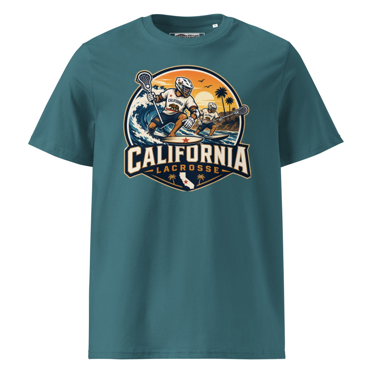 California Lacrosse Unisex Organic Cotton T-Shirt product image 1