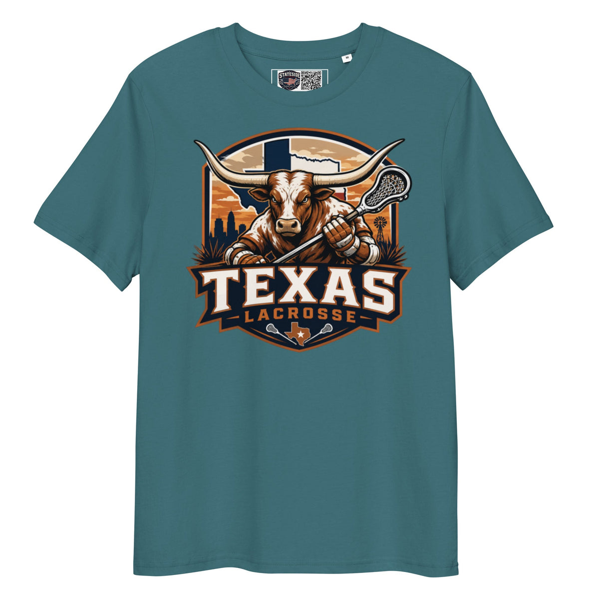 Texas Lacrosse Organic Cotton T-Shirt product image 5