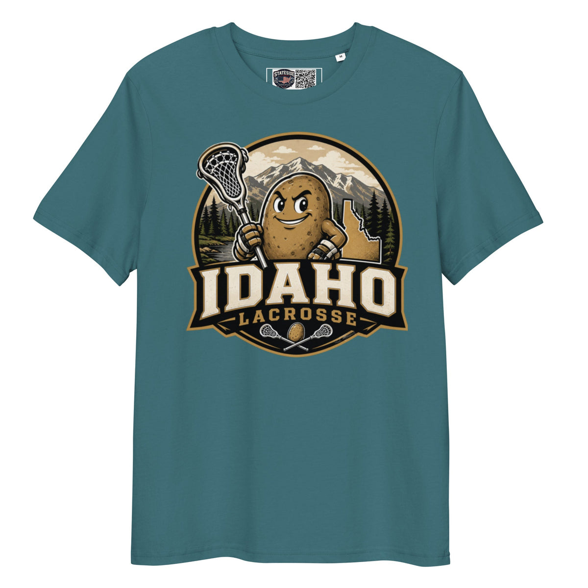 Idaho Lacrosse Unisex Organic Cotton T-Shirt product image 8