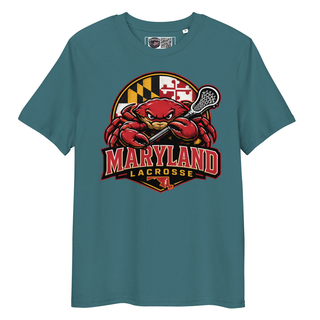 Maryland Lacrosse Unisex Organic Cotton T-Shirt product image 5