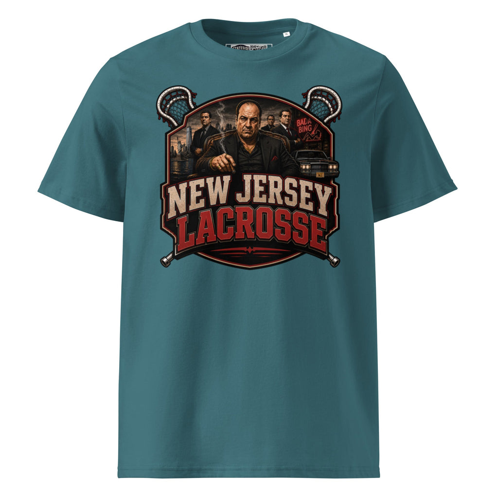 New Jersey Lacrosse Unisex Organic Cotton T-Shirt product image 6
