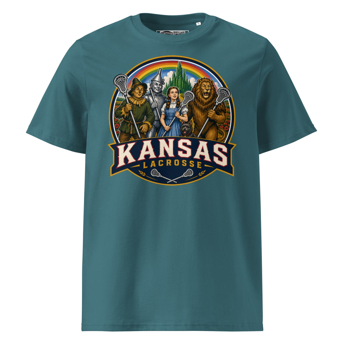 Kansas Lacrosse Unisex Organic Cotton T-Shirt product image 1