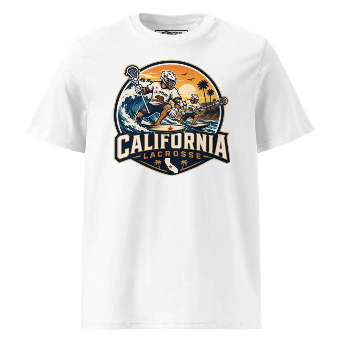 California Lacrosse Unisex Organic Cotton T-Shirt product image 7