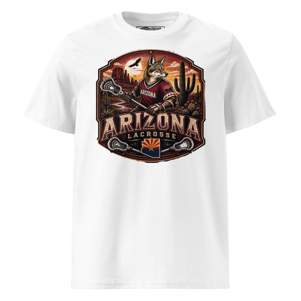 Arizona Lacrosse Unisex Organic Cotton T-Shirt product image 11