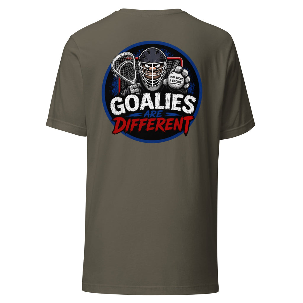 GOALIES ARE DIFFERENT