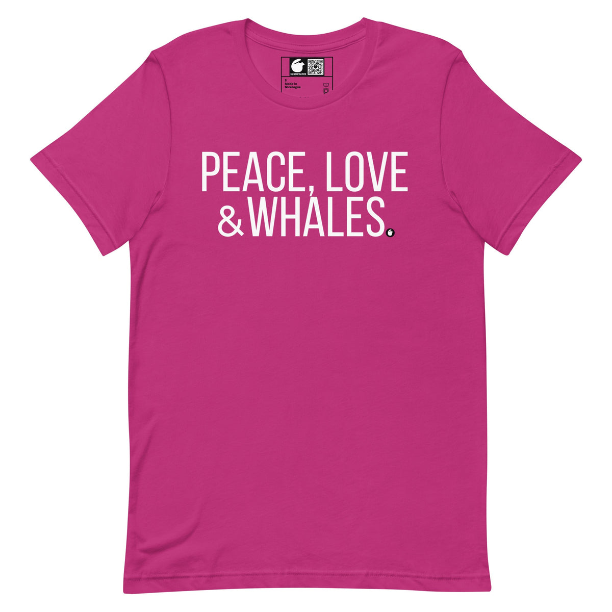 WHALES Short-Sleeve Unisex t-shirt product image 9