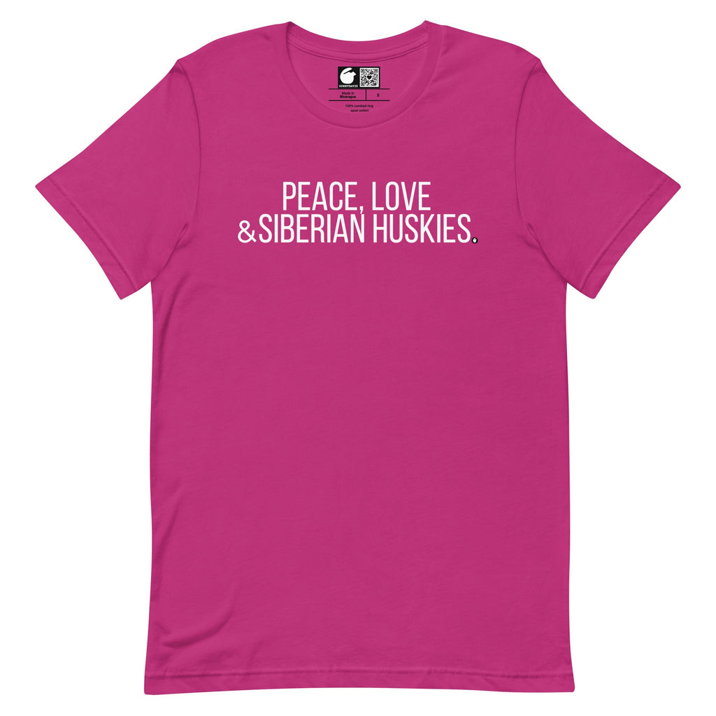 SIBERIAN HUSKIES Short-Sleeve Unisex t-shirt product image 9