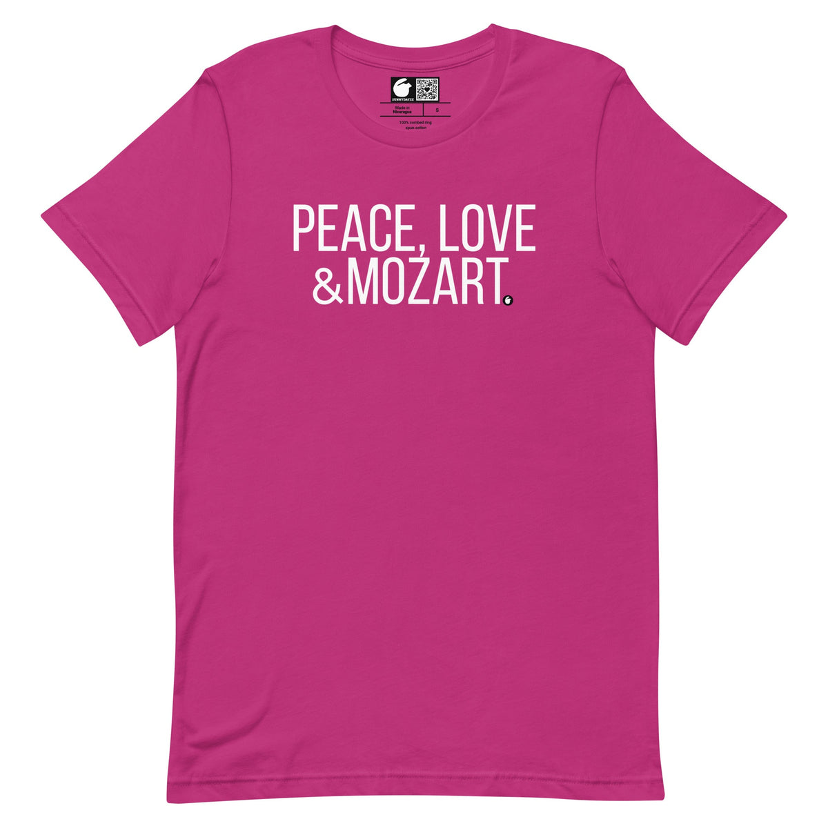 MOZART Short-Sleeve Unisex t-shirt product image 9