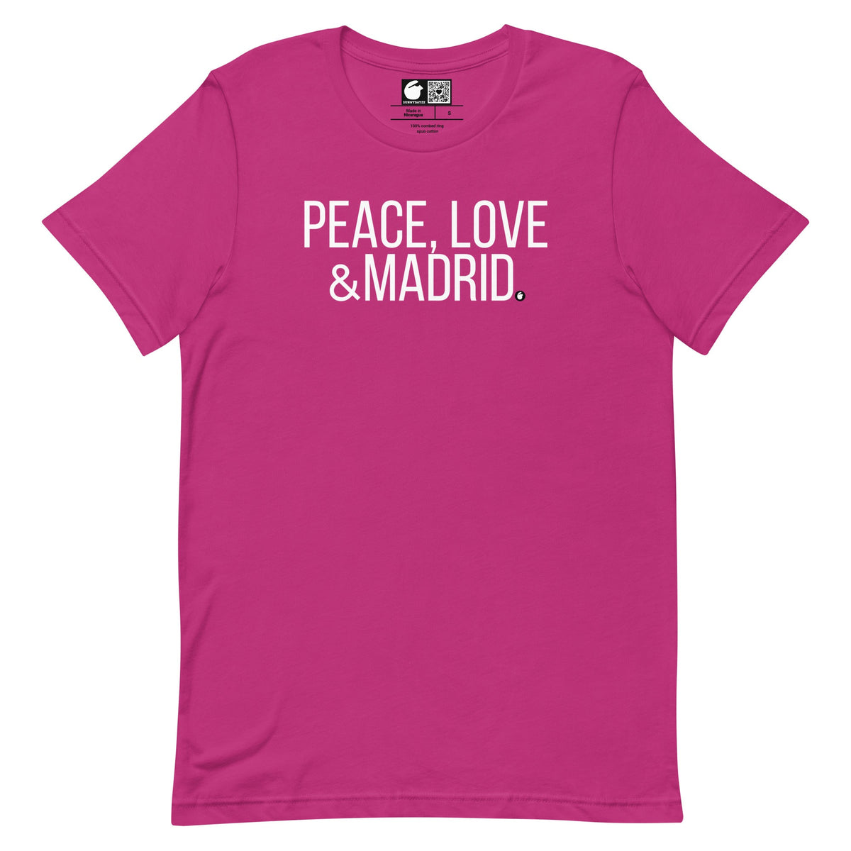 MADRID Short-Sleeve Unisex t-shirt product image 7