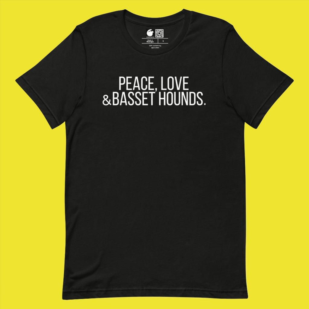 BASSET HOUNDS Short-Sleeve Unisex t-shirt product image 1