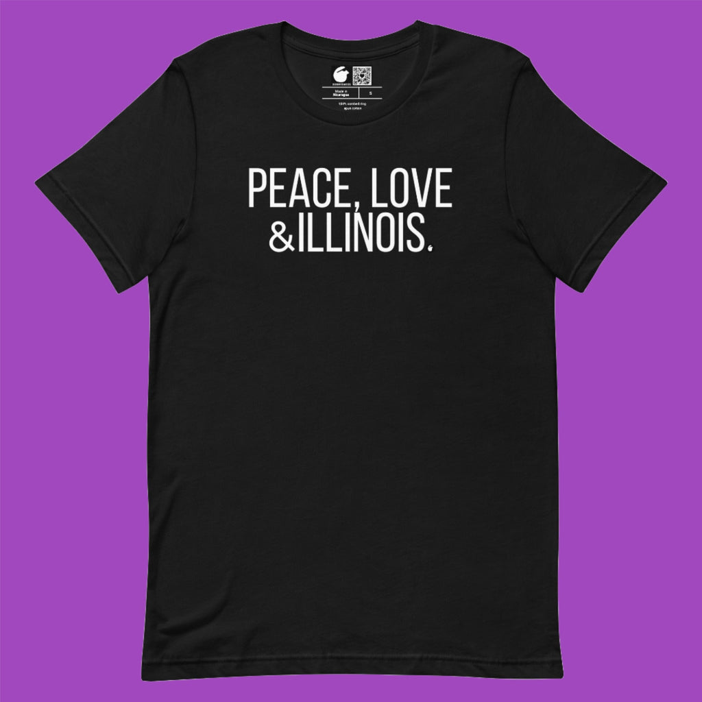 ILLINOIS Short-Sleeve Unisex t-shirt product image 1