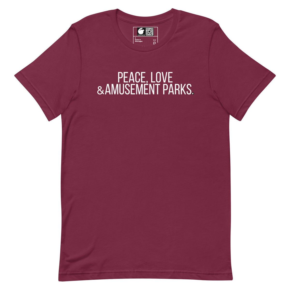 AMUSEMENT PARKS Short-Sleeve Unisex t-shirt product image 6