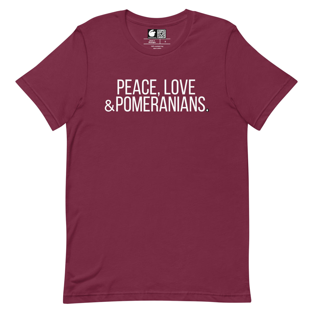 POMERANIANS Short-Sleeve Unisex t-shirt product image 5