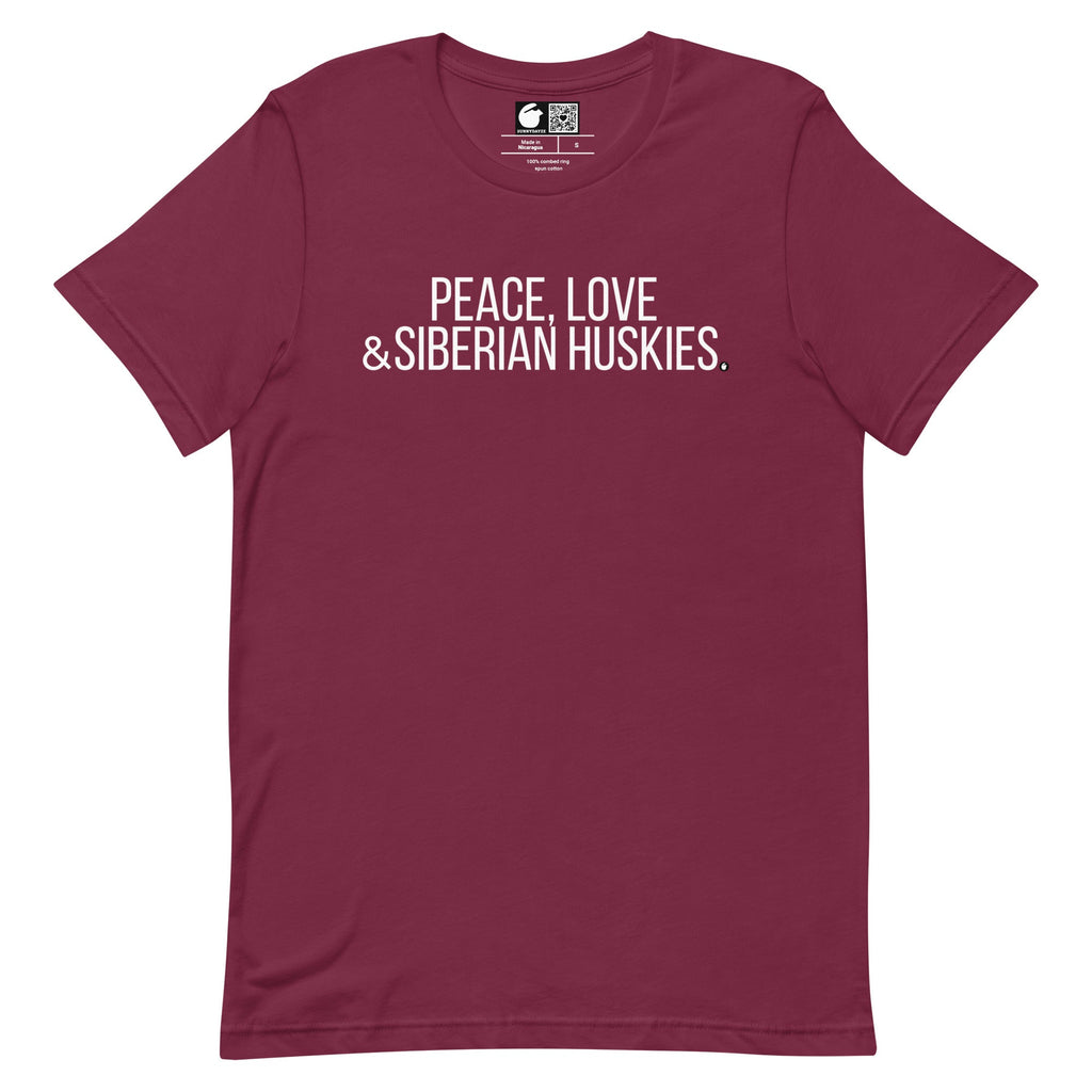 SIBERIAN HUSKIES Short-Sleeve Unisex t-shirt product image 6
