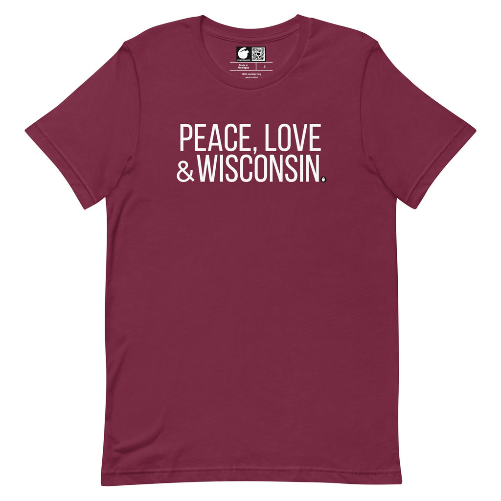 WISCONSIN Short-Sleeve Unisex t-shirt product image 5