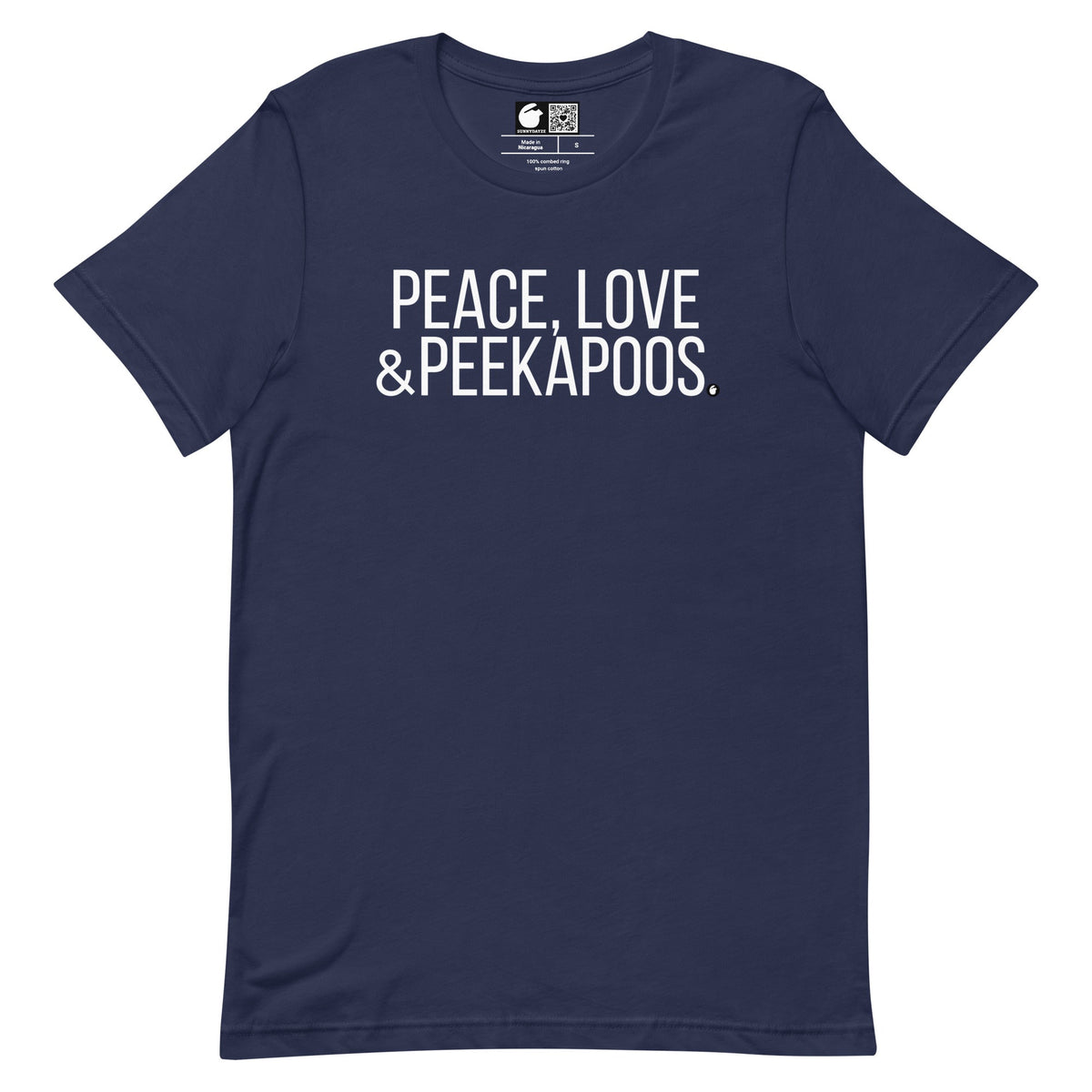 PEEKAPOOS Short-Sleeve Unisex t-shirt product image 4
