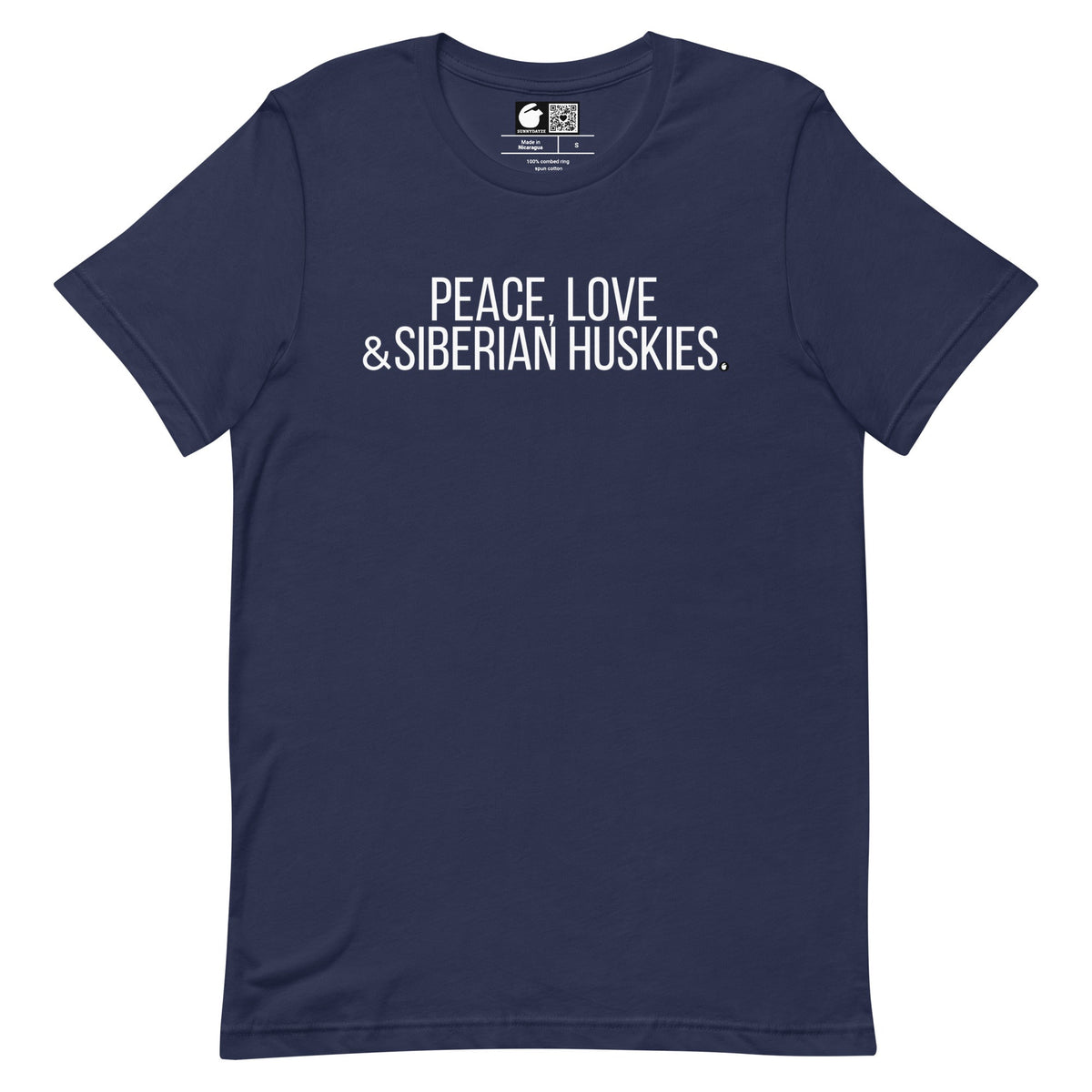 SIBERIAN HUSKIES Short-Sleeve Unisex t-shirt product image 4