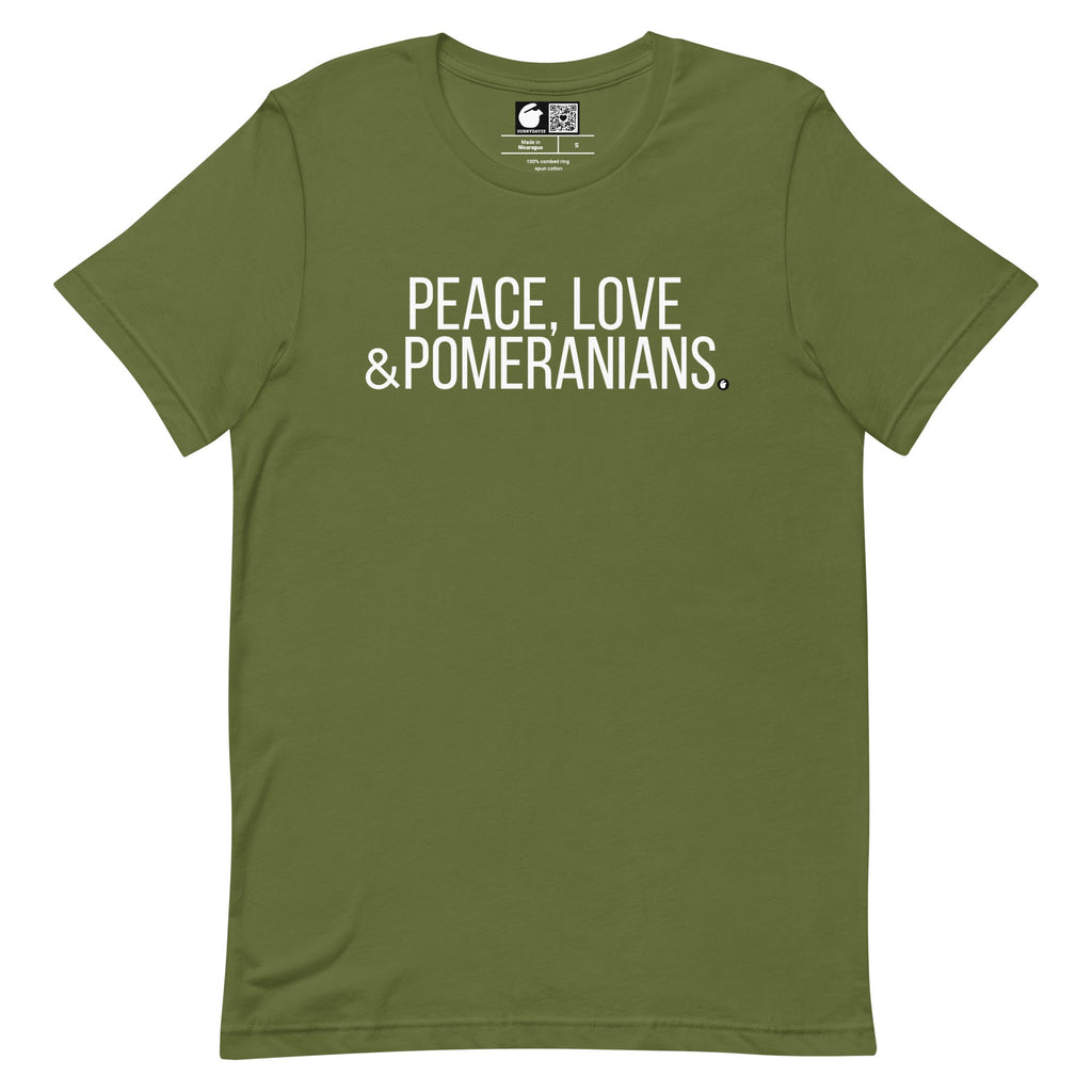 POMERANIANS Short-Sleeve Unisex t-shirt product image 10