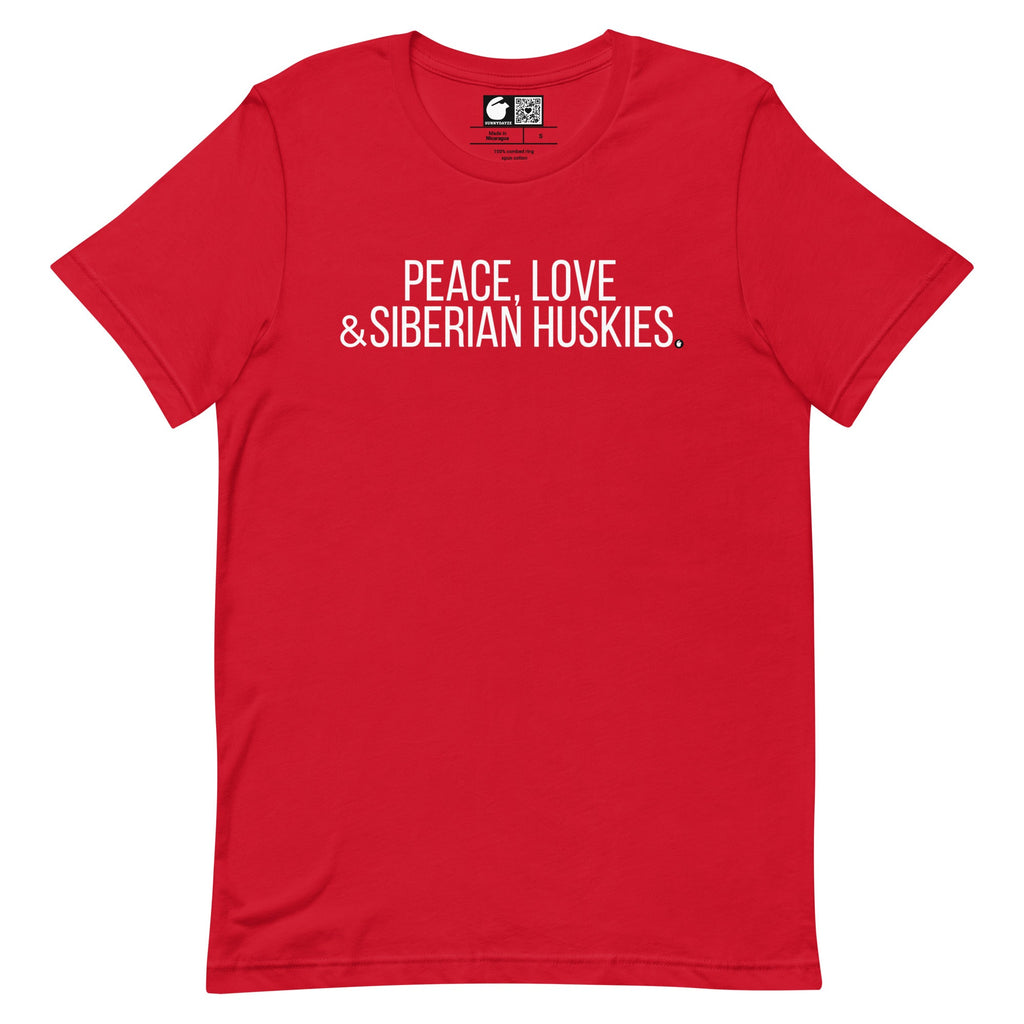 SIBERIAN HUSKIES Short-Sleeve Unisex t-shirt product image 7